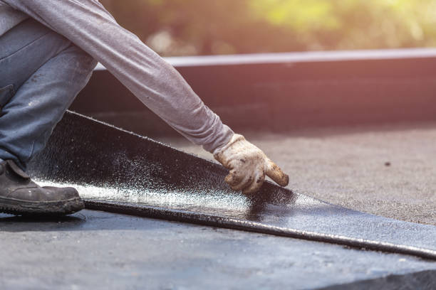 Professional Basement Waterproofing technician working in Lacombe, LA